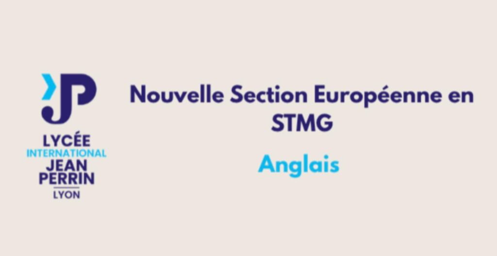 Section européenne anglais en STMG